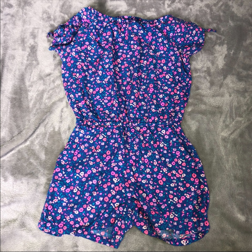 Short sleeve romper